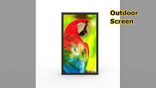 Bảng hiệu kỹ thuật số không thấm nước Quảng cáo ngoài trời 32 inch