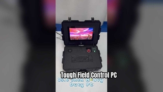 Trạm điều khiển trường di động vỏ PC 15,6 inch với độ sáng cao
