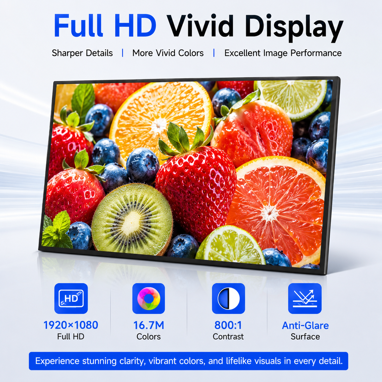 Blog công ty mới nhất về Tại sao chọn màn hình LCD 15,6 inch chỉ 3,0mm siêu mỏng 1000 nits ánh sáng mặt trời có thể đọc