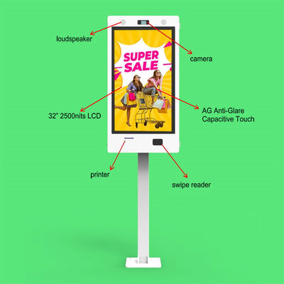 Mua Bảng hiệu kỹ thuật số ngoài trời chống nước độ sáng cao 32 inch với độ phân giải 1920X1080 và tuổi thọ 50000H sản xuất trực tuyến