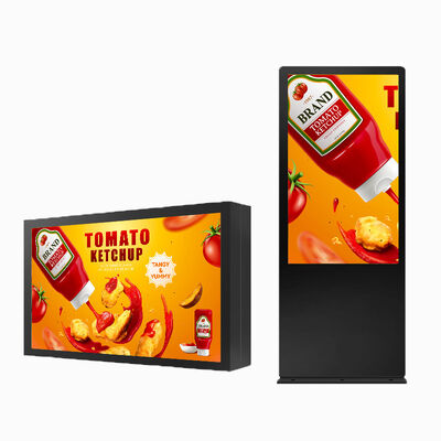 Mua 100 Inch 4K Digital Signage ngoài trời với độ sáng 3000Nits và TV LCD chống nước IP65 sản xuất trực tuyến