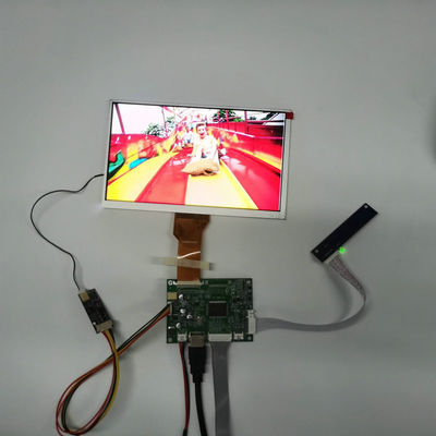 Màn hình LCD có thể đọc ánh sáng mặt trời 9 inch 1000 Cd / m2 Màn hình công nghiệp định dạng nhỏ800 * 480