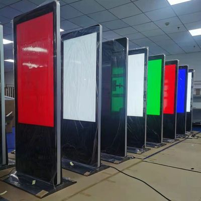 Máy quảng cáo màn hình LCD 65 inch Android Đường đứng Digital Signage