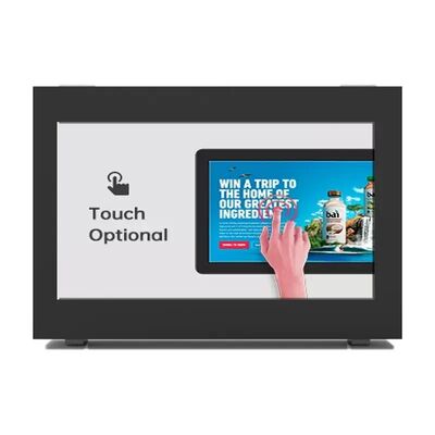 Màn hình kỹ thuật số ngoài trời 32 inch với độ sáng 2000 nits và màn hình LCD chống nước IP65
