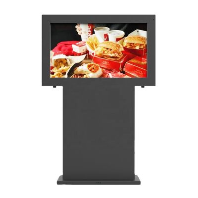 Màn hình kỹ thuật số ngoài trời chống nước IP65 55 inch với máy quảng cáo LCD độ sáng 3000 nits