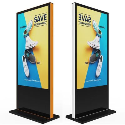 Màn hình quảng cáo dọc khung nhôm IPS 4K mới 98 inch ngoài trời chống nước và chống nắng 3000 nits